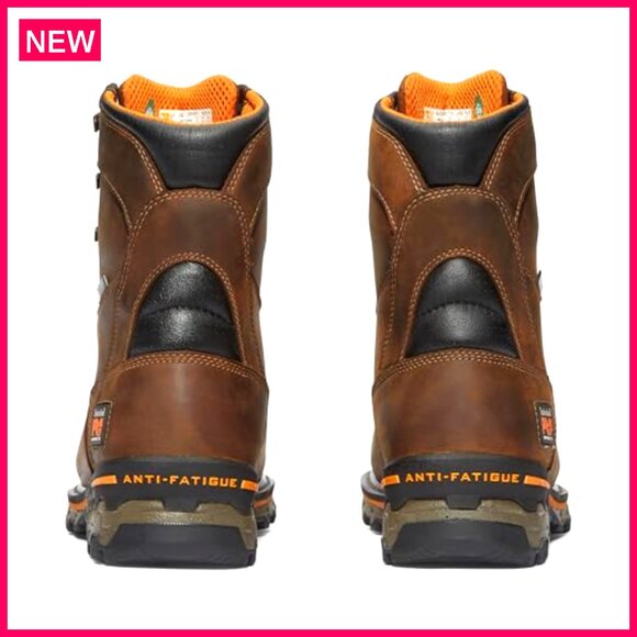 Men\'s 8-Inch Composite Safety Toe Waterproof Work Boots main image 4